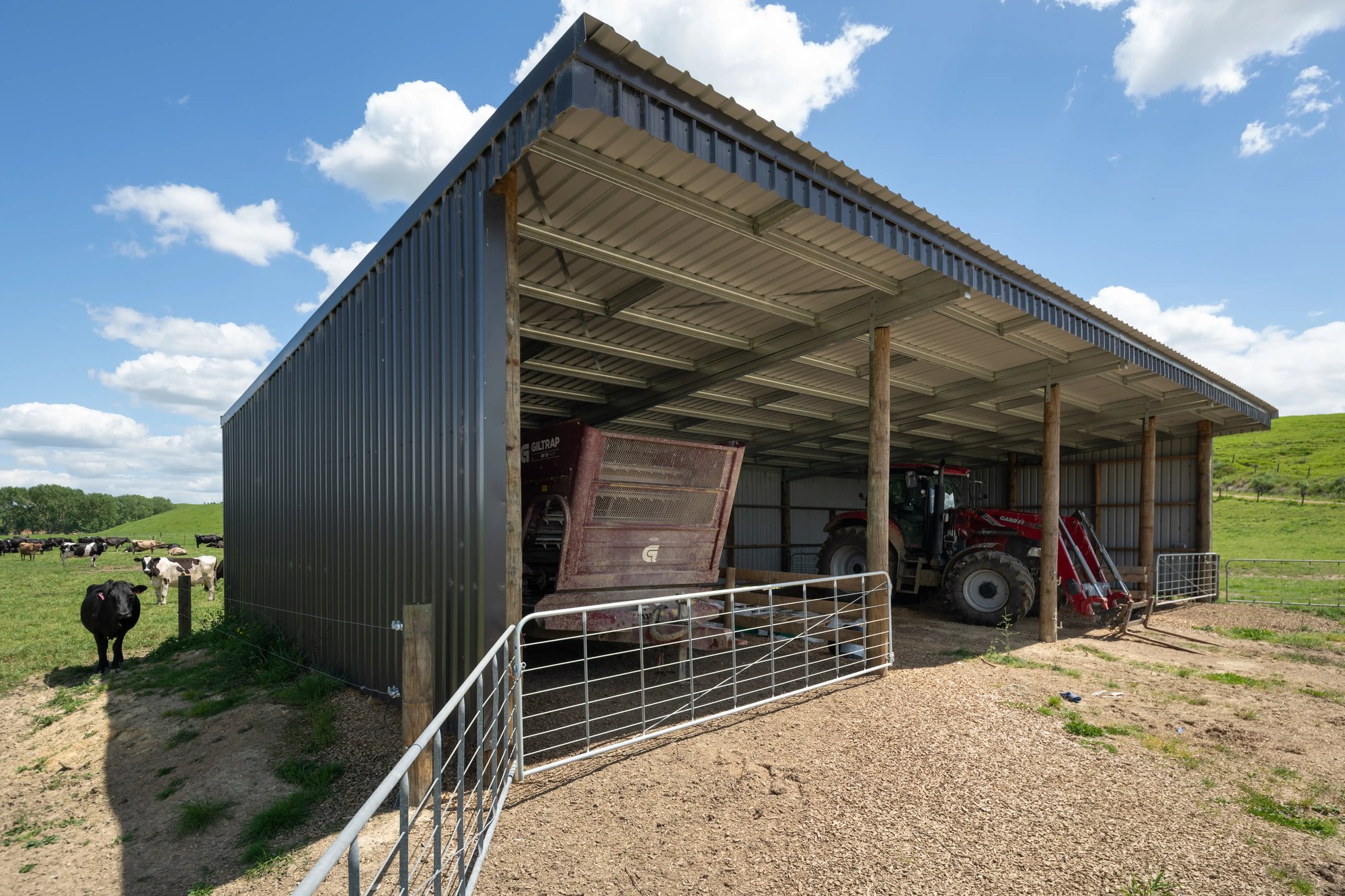 Calf and Implement Shed