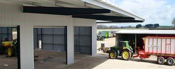 Industrial workshop with offices
