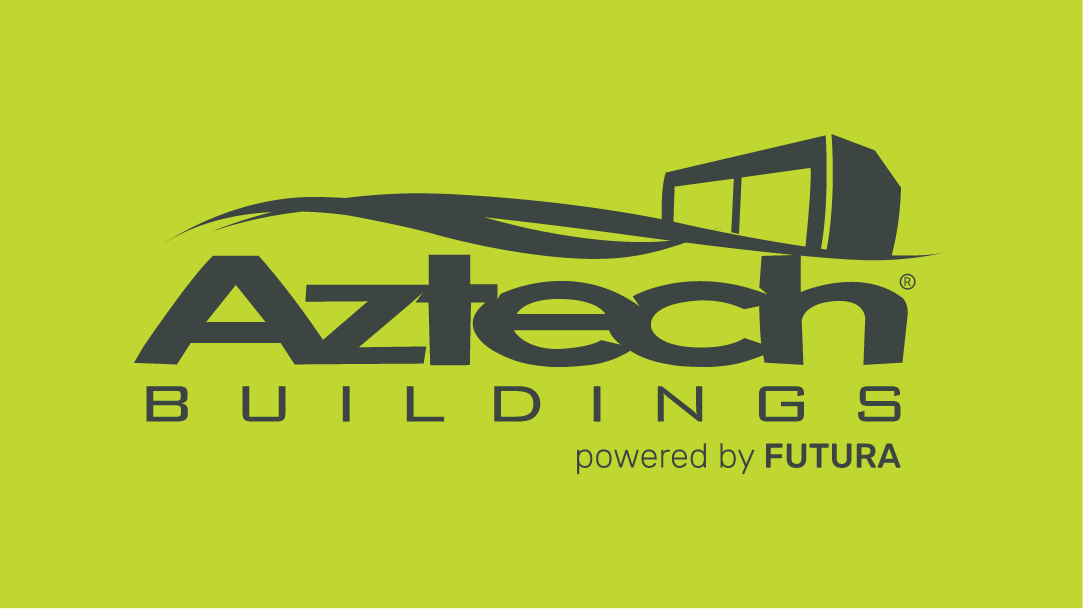 Aztech Reverse Green Logo (powered by Futura)