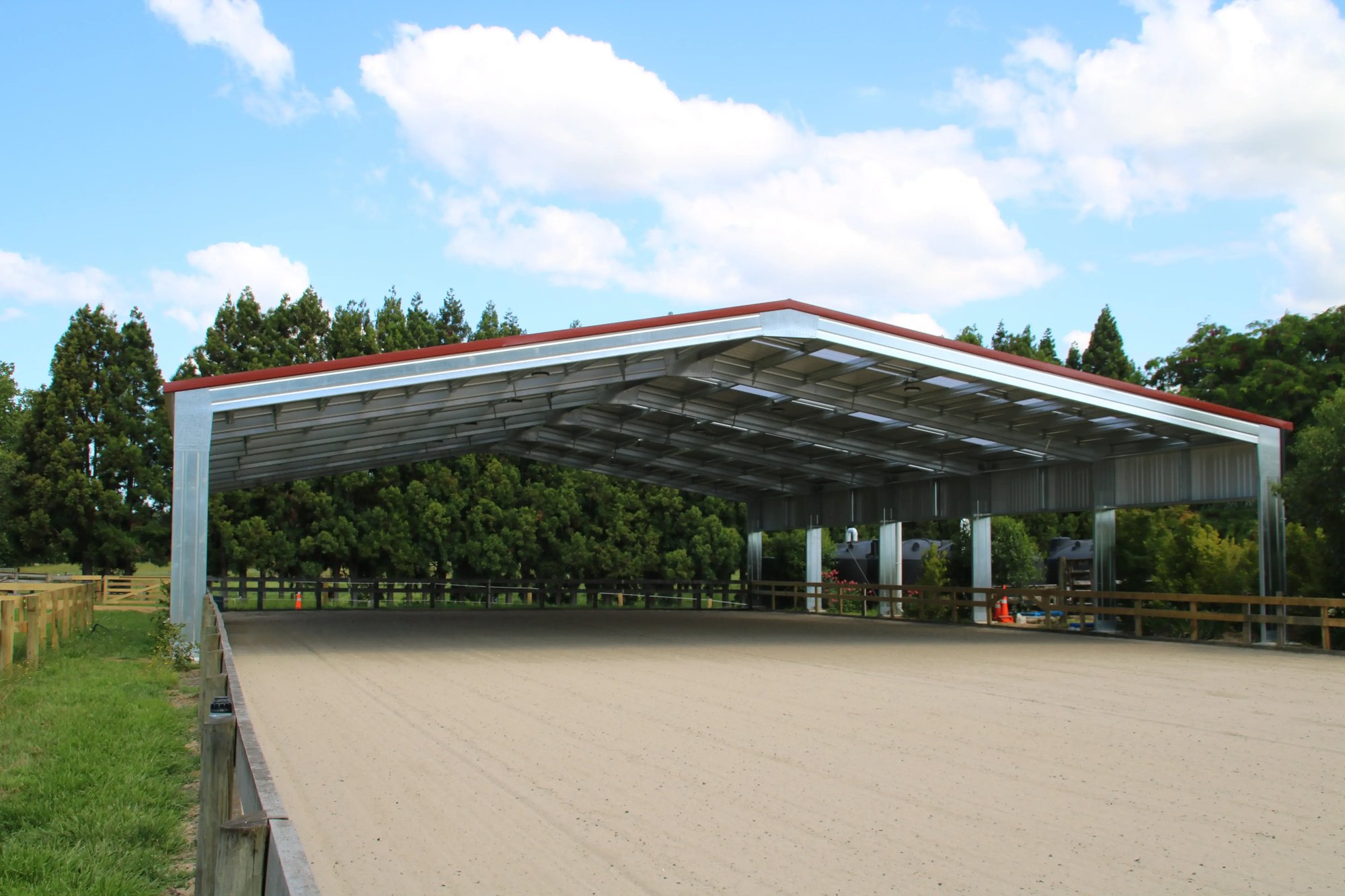 Covered arena in Waikato