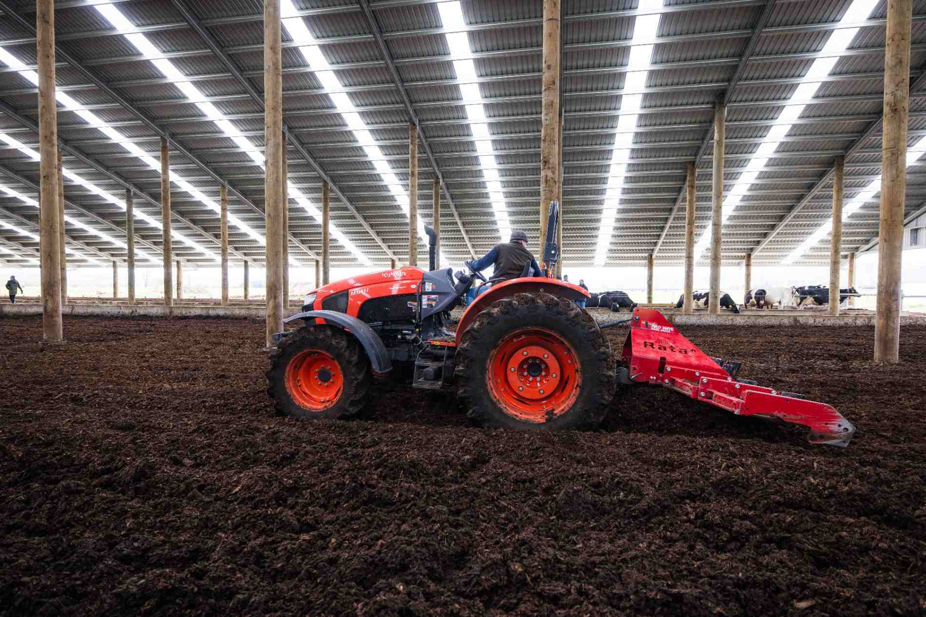 Aztech Composting Barn Roadshow event at a Canterbury dairy farm