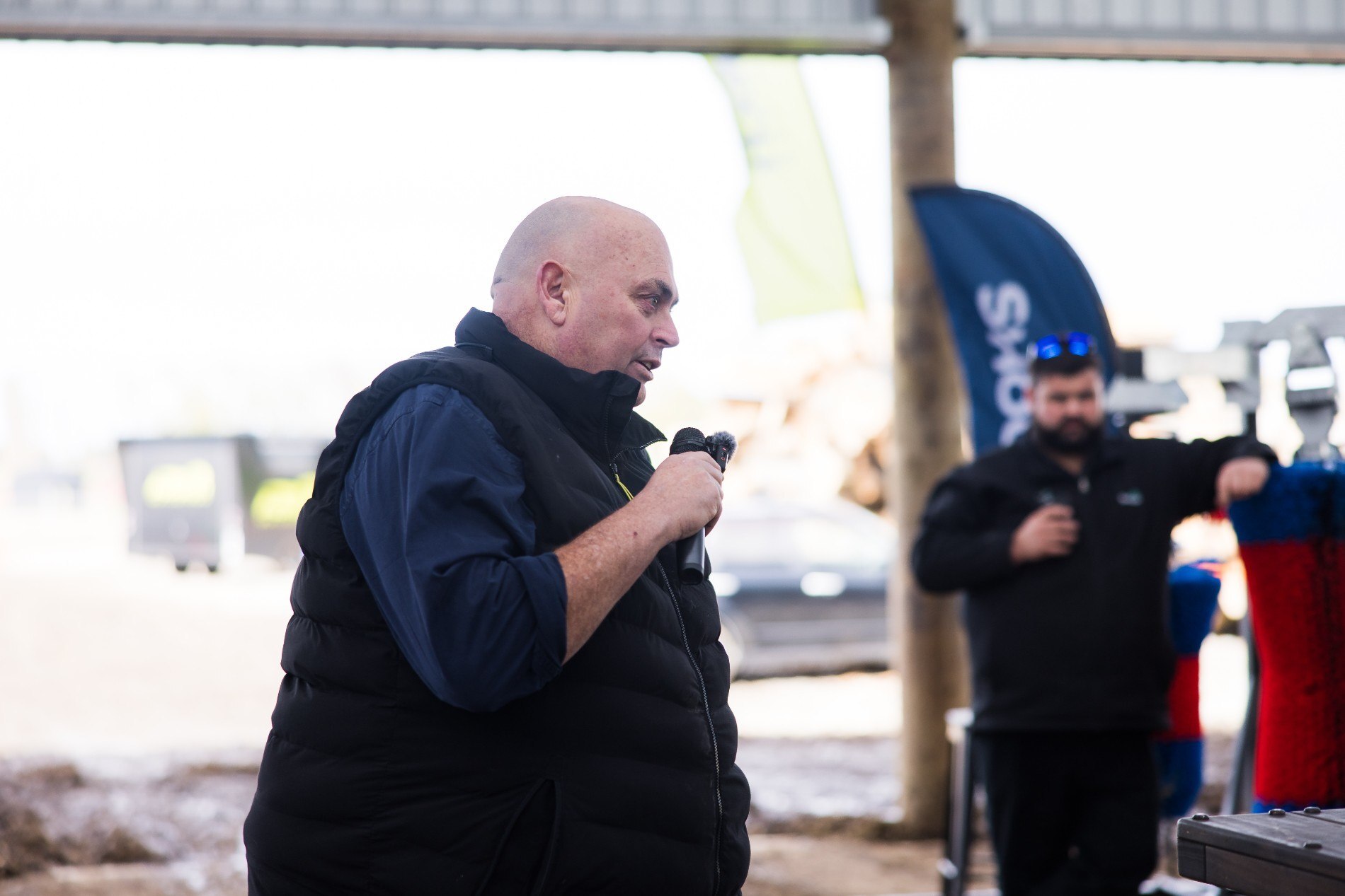 Aztech Composting Barn Roadshow event at a Canterbury dairy farm
