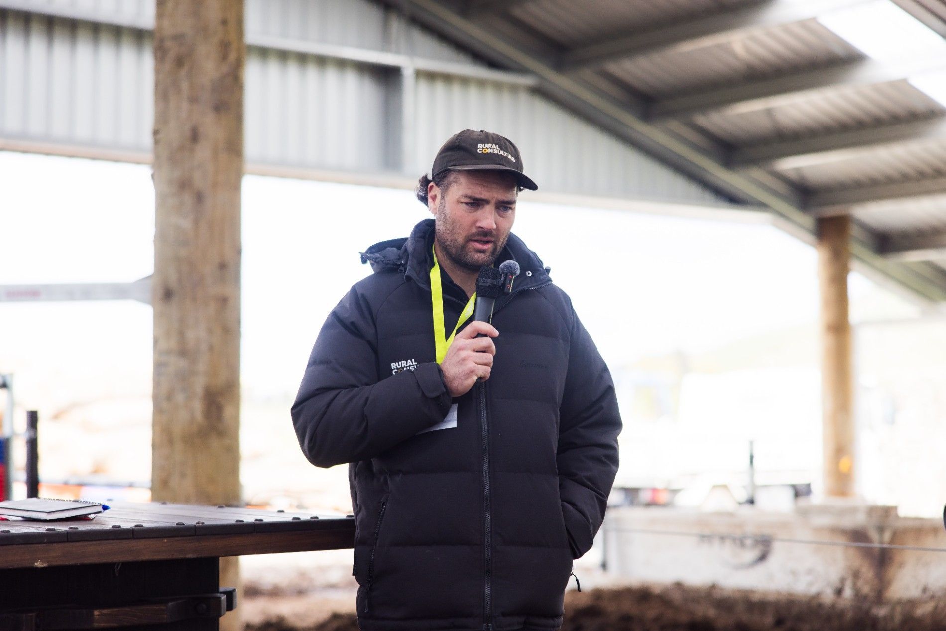 Aztech Composting Barn Roadshow event at a Canterbury dairy farm