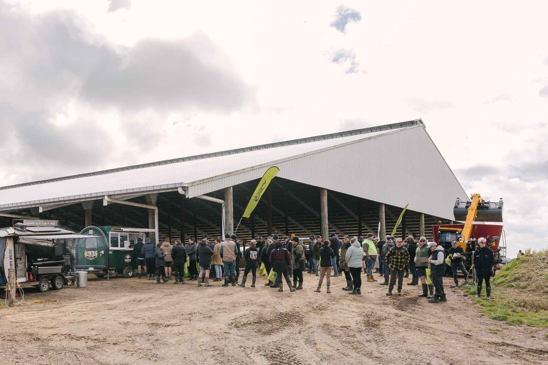 Composting barn roadshow at Waka Dairies in Dannevirke