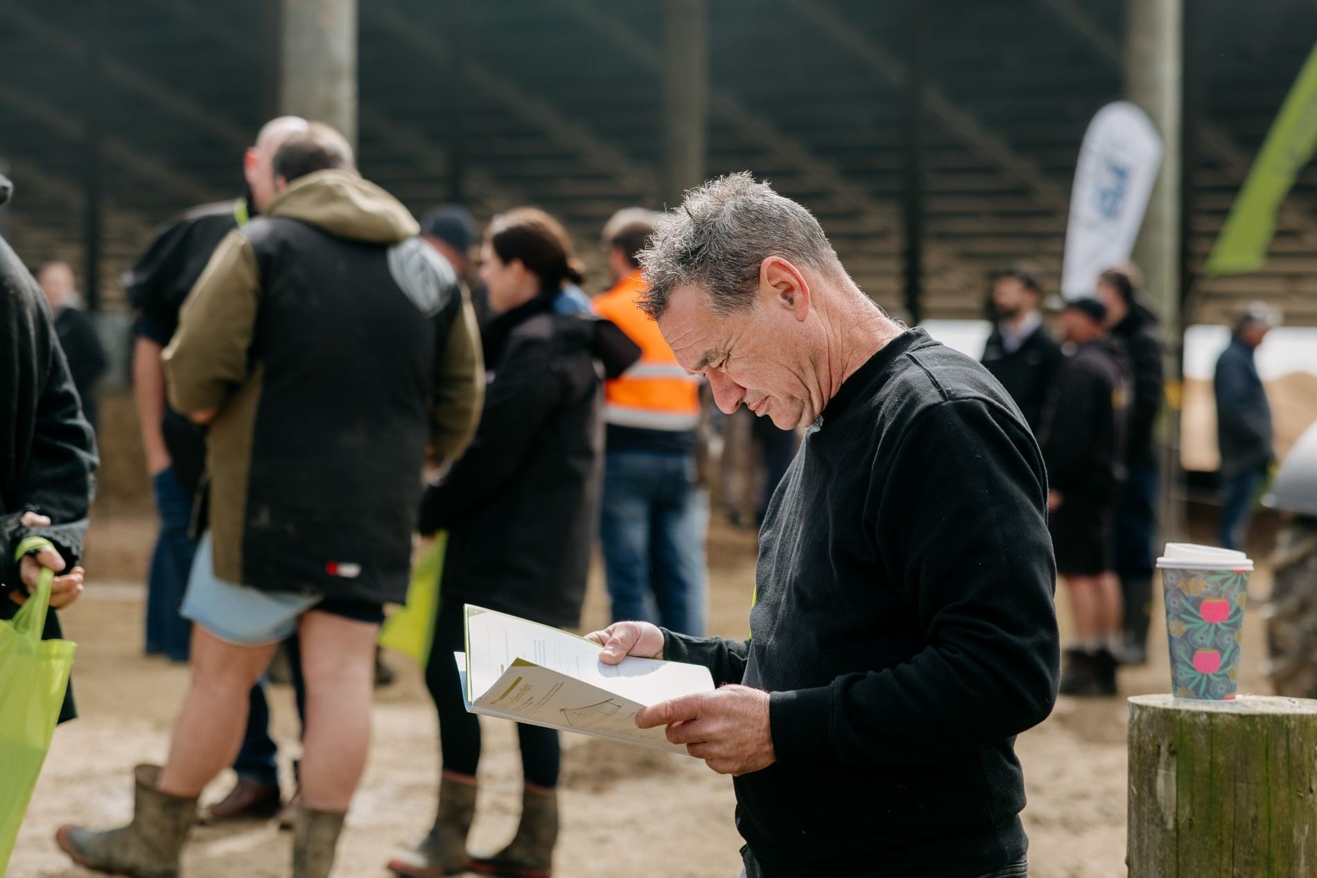 Composting barn roadshow at Waka Dairies in Dannevirke