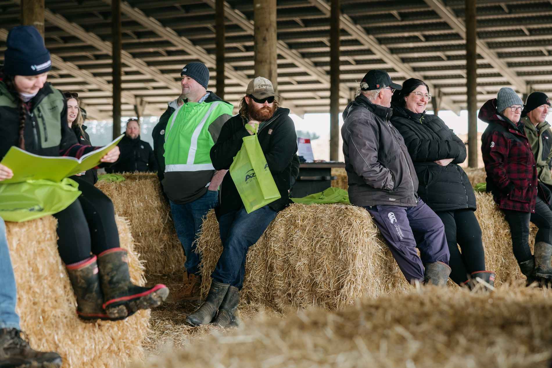 Composting barn roadshow at Waka Dairies in Dannevirke