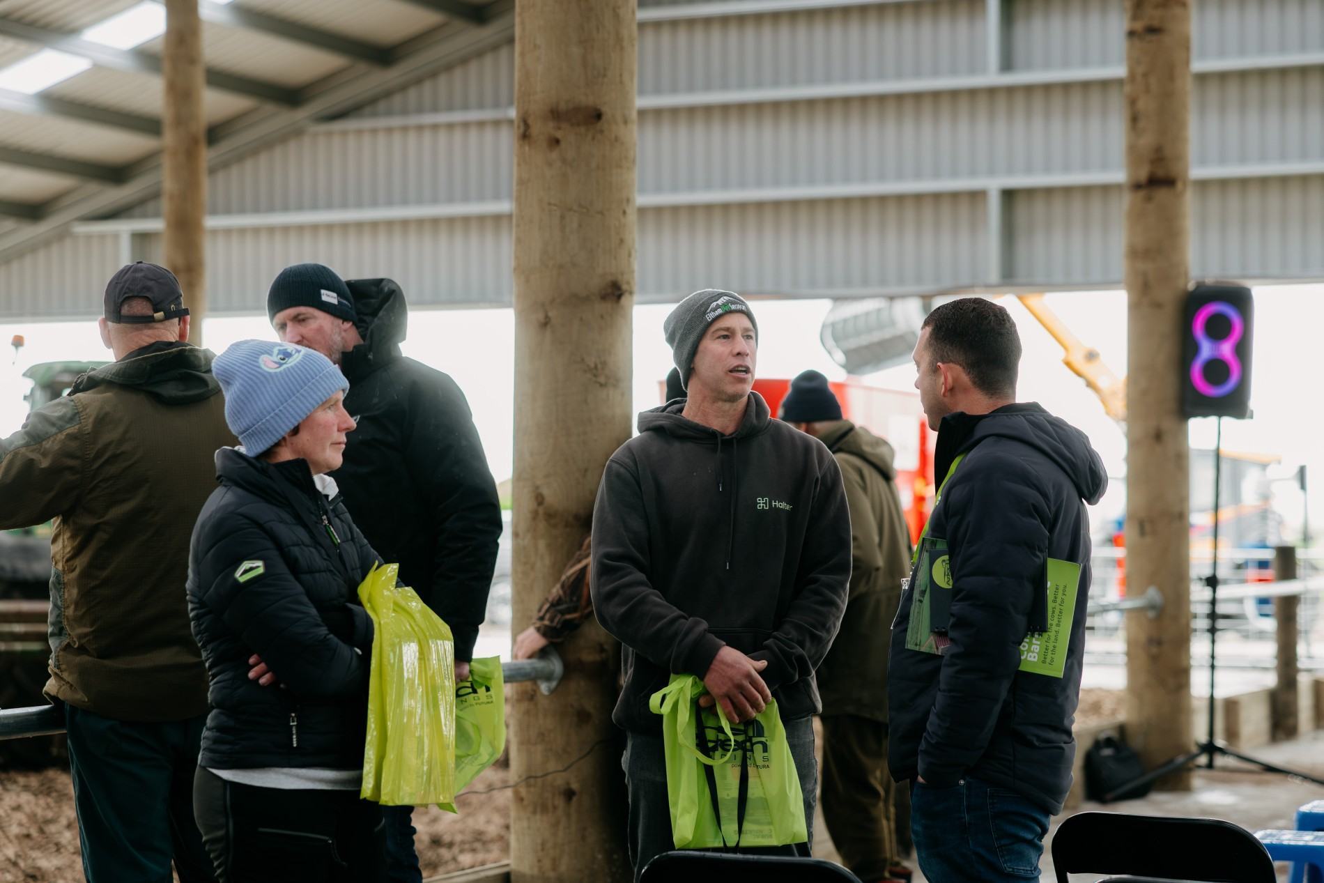 Taranaki composting barn roadshow at Campbell Clayton-Greene’s dairy farm