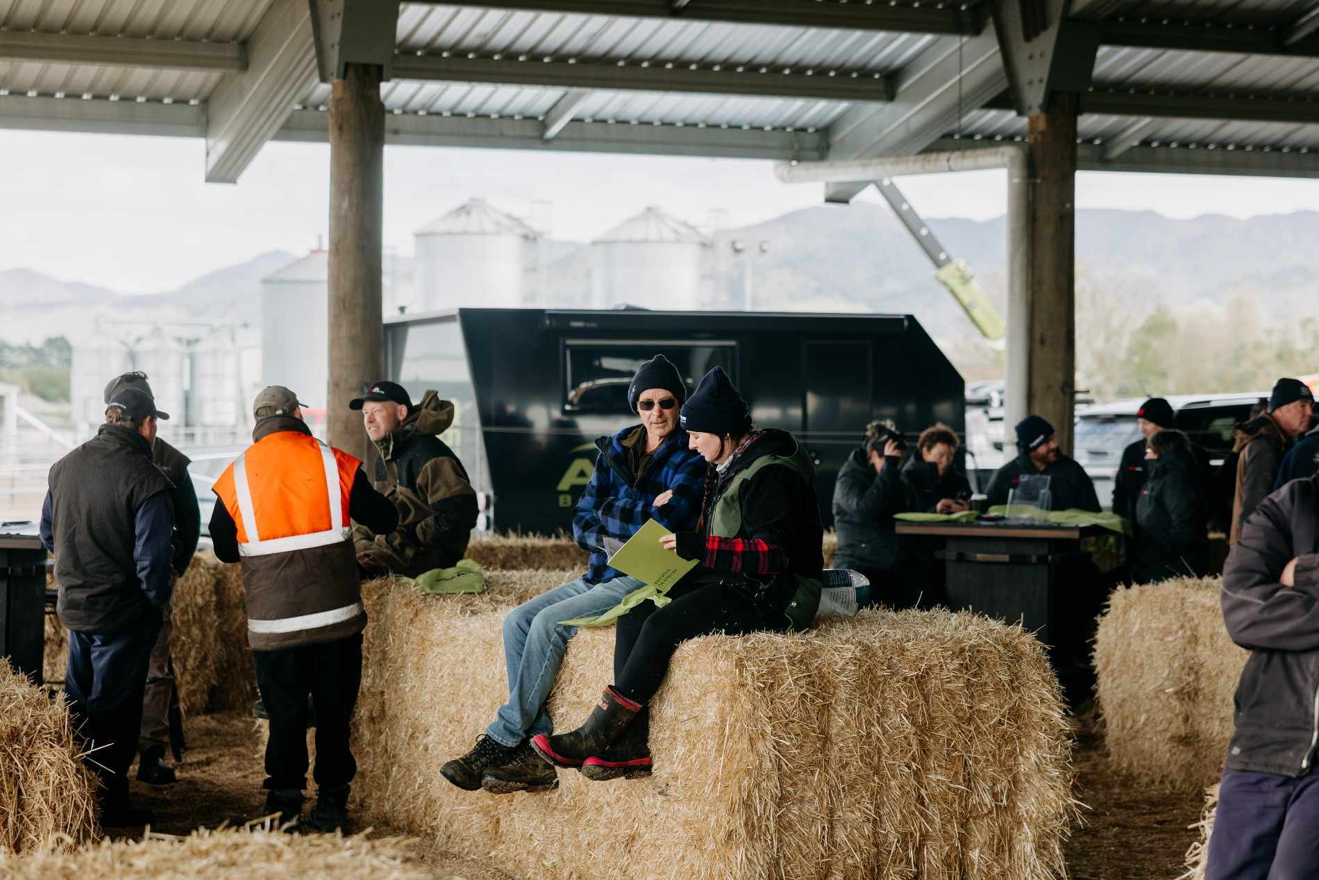 Composting barn roadshow at Waka Dairies in Dannevirke