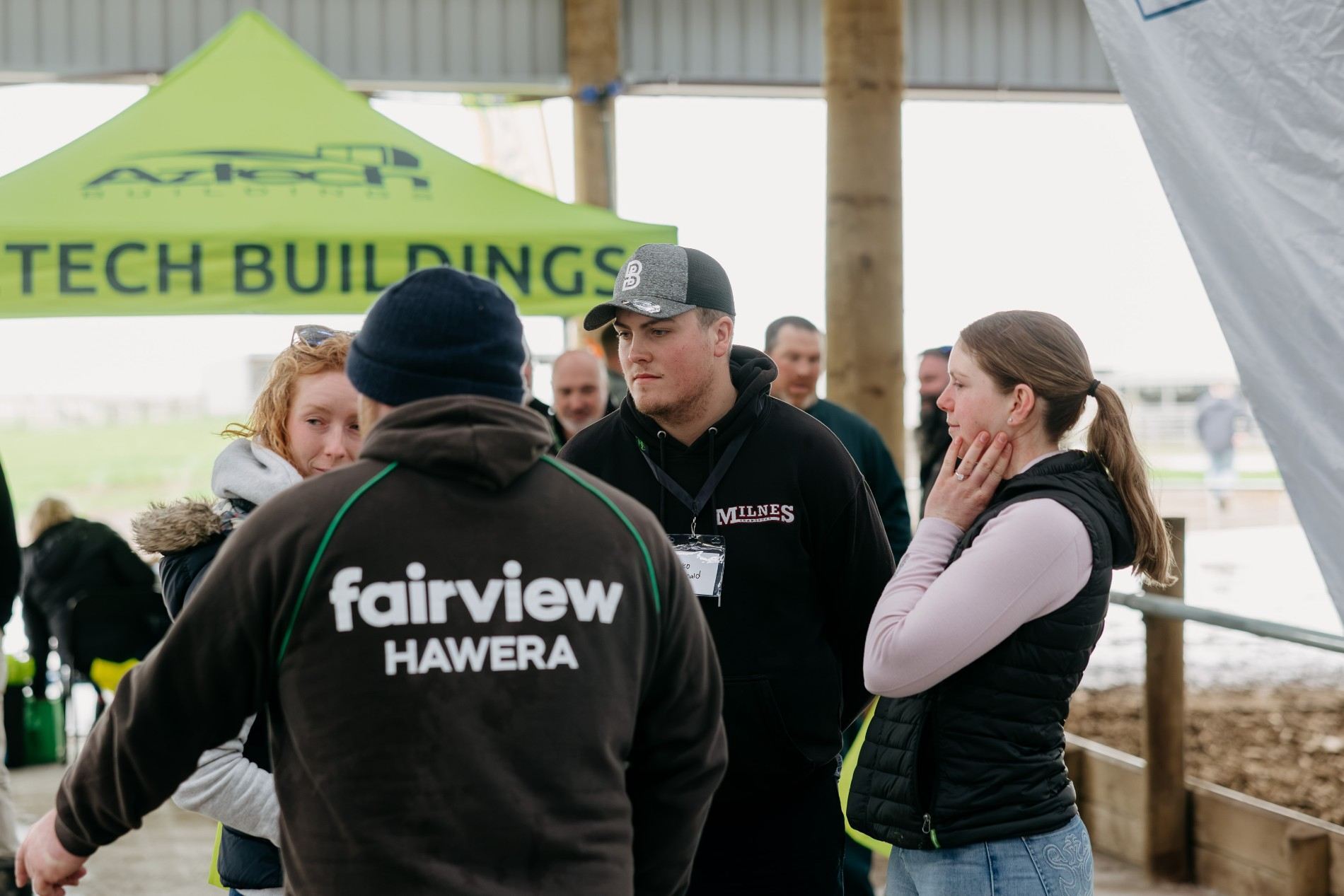 Taranaki composting barn roadshow at Campbell Clayton-Greene’s dairy farm