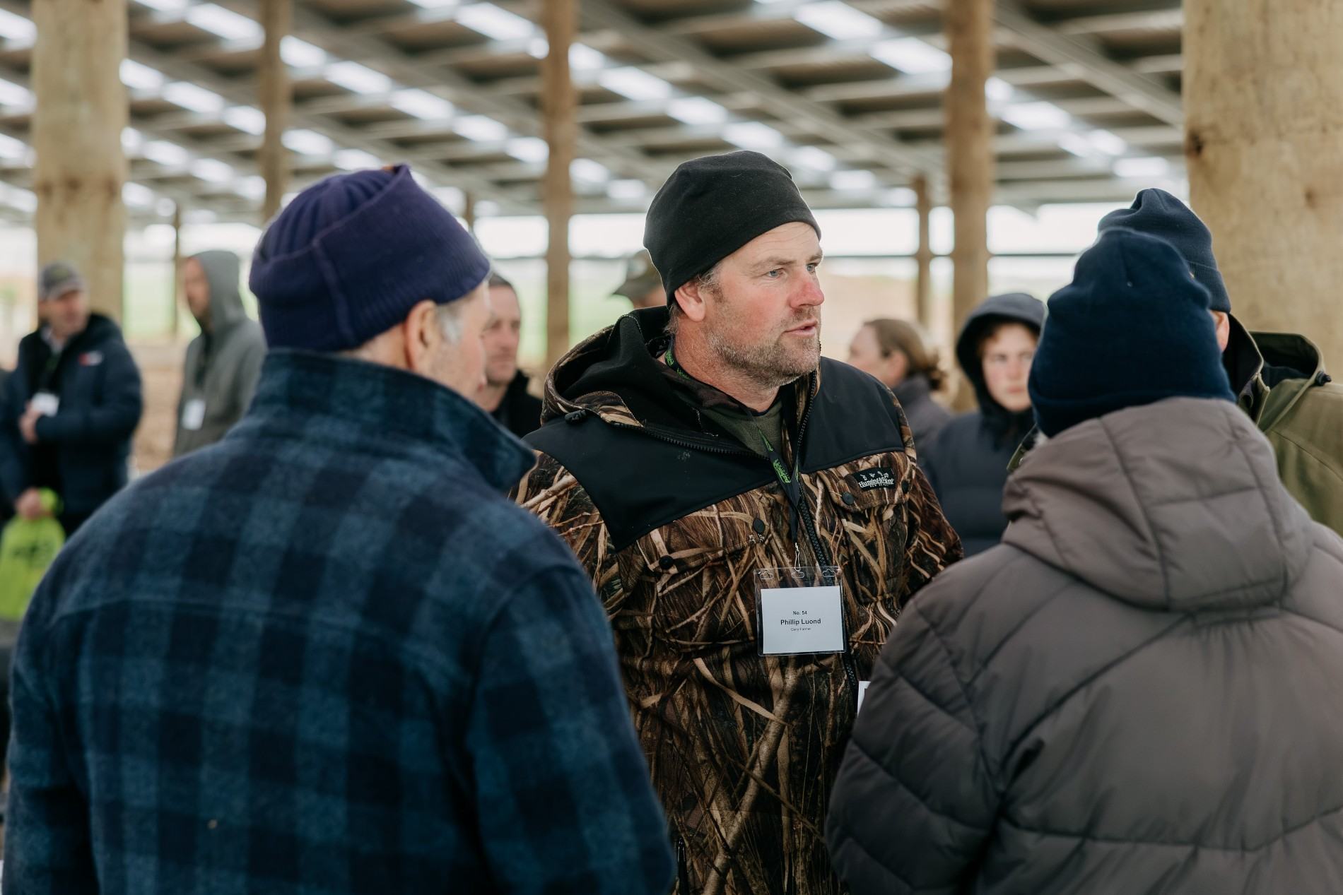 Taranaki composting barn roadshow at Campbell Clayton-Greene’s dairy farm