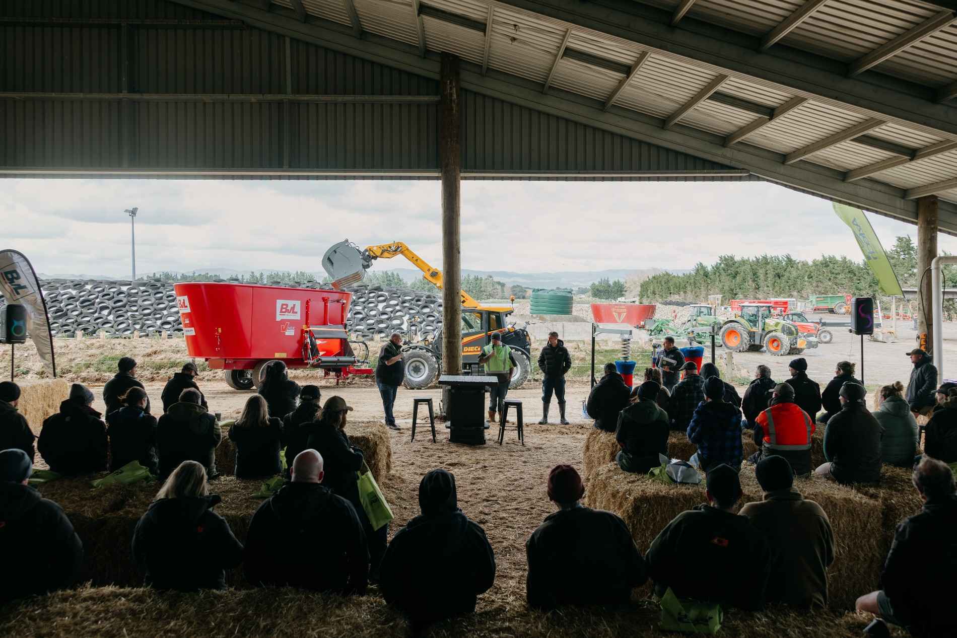 Composting barn roadshow at Waka Dairies in Dannevirke