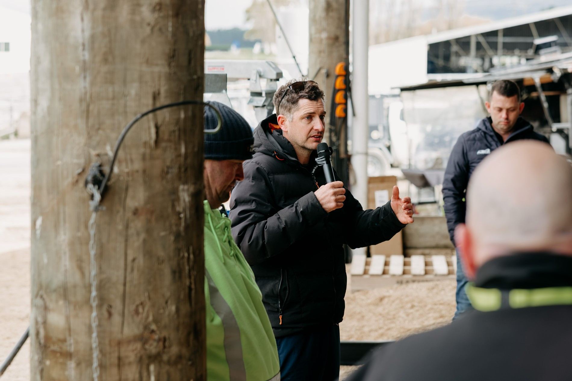 Composting barn roadshow at Waka Dairies in Dannevirke