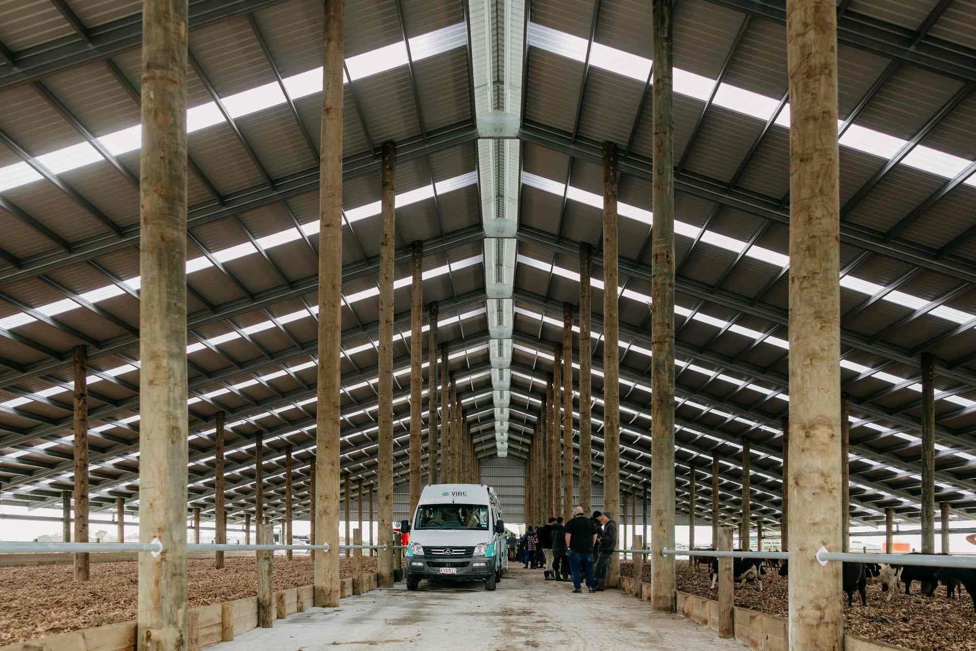 Taranaki composting barn roadshow at Campbell Clayton-Greene’s dairy farm