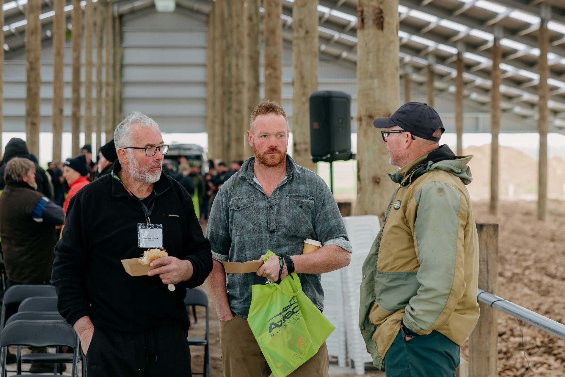 Taranaki composting barn roadshow at Campbell Clayton-Greene’s dairy farm