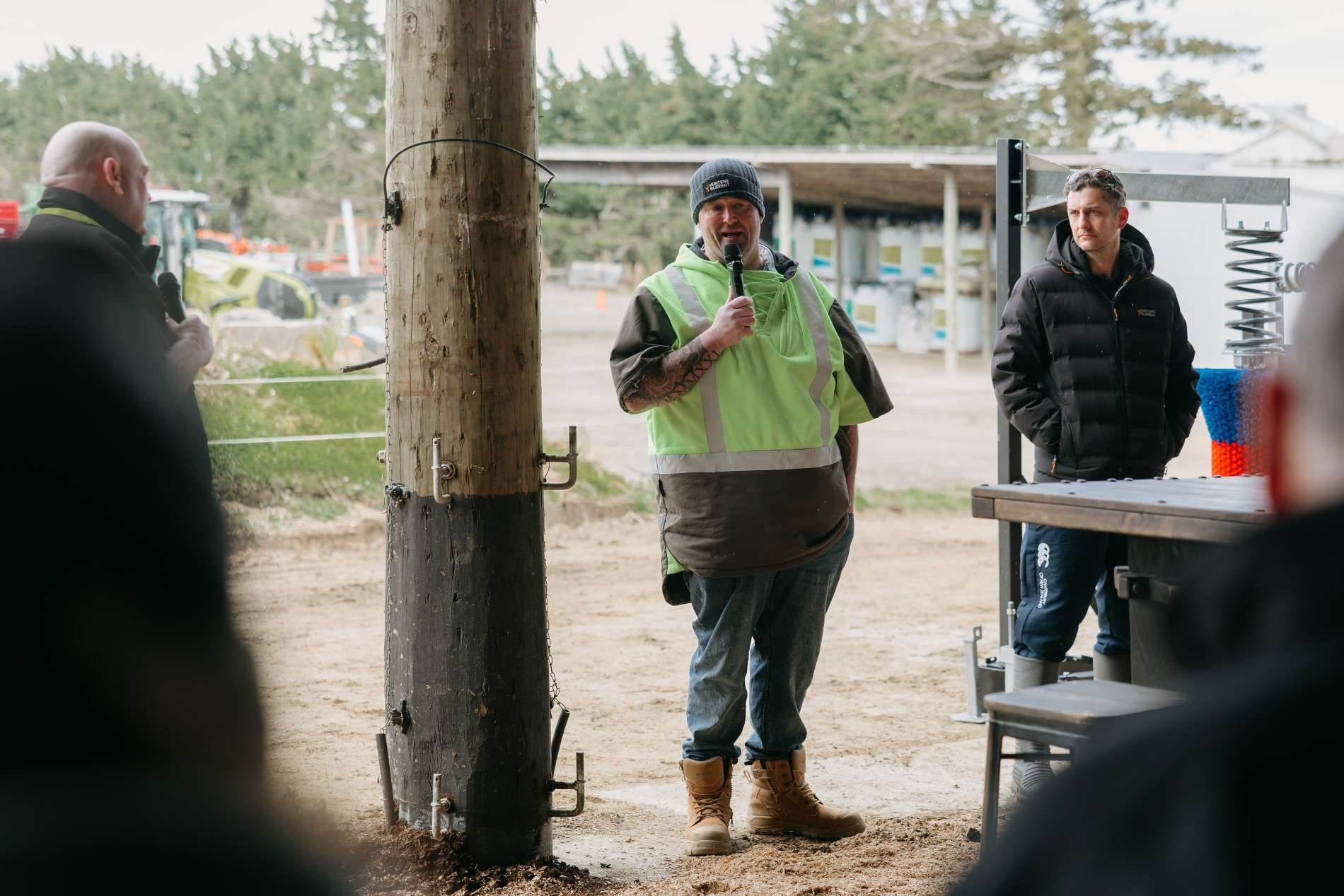 Composting barn roadshow at Waka Dairies in Dannevirke