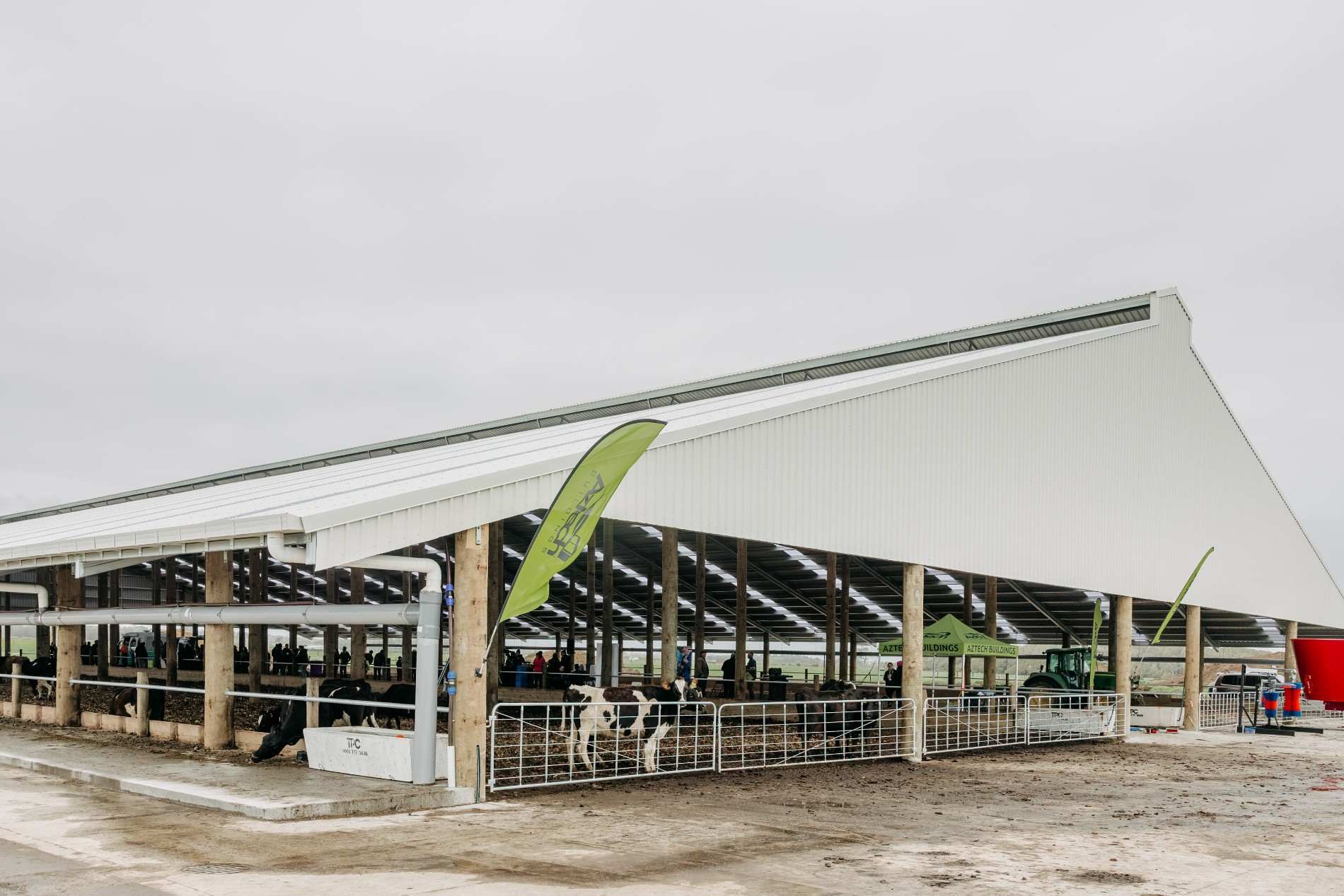 Taranaki composting barn roadshow at Campbell Clayton-Greene’s dairy farm