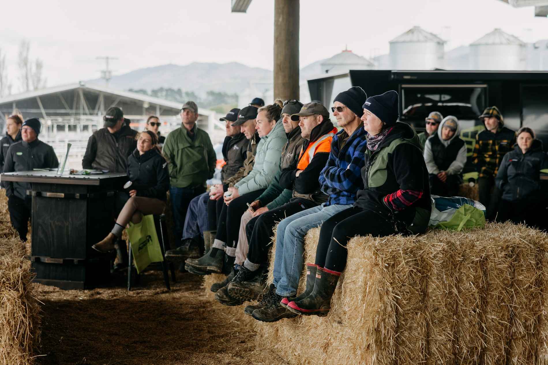 Composting barn roadshow at Waka Dairies in Dannevirke