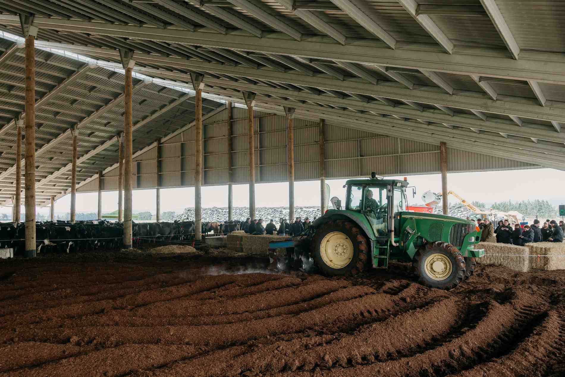 Composting barn roadshow at Waka Dairies in Dannevirke