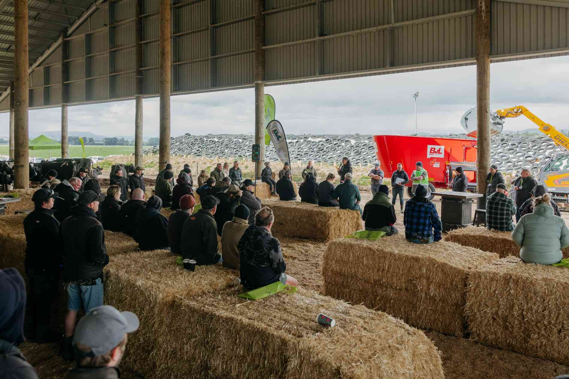 Composting barn roadshow at Waka Dairies in Dannevirke