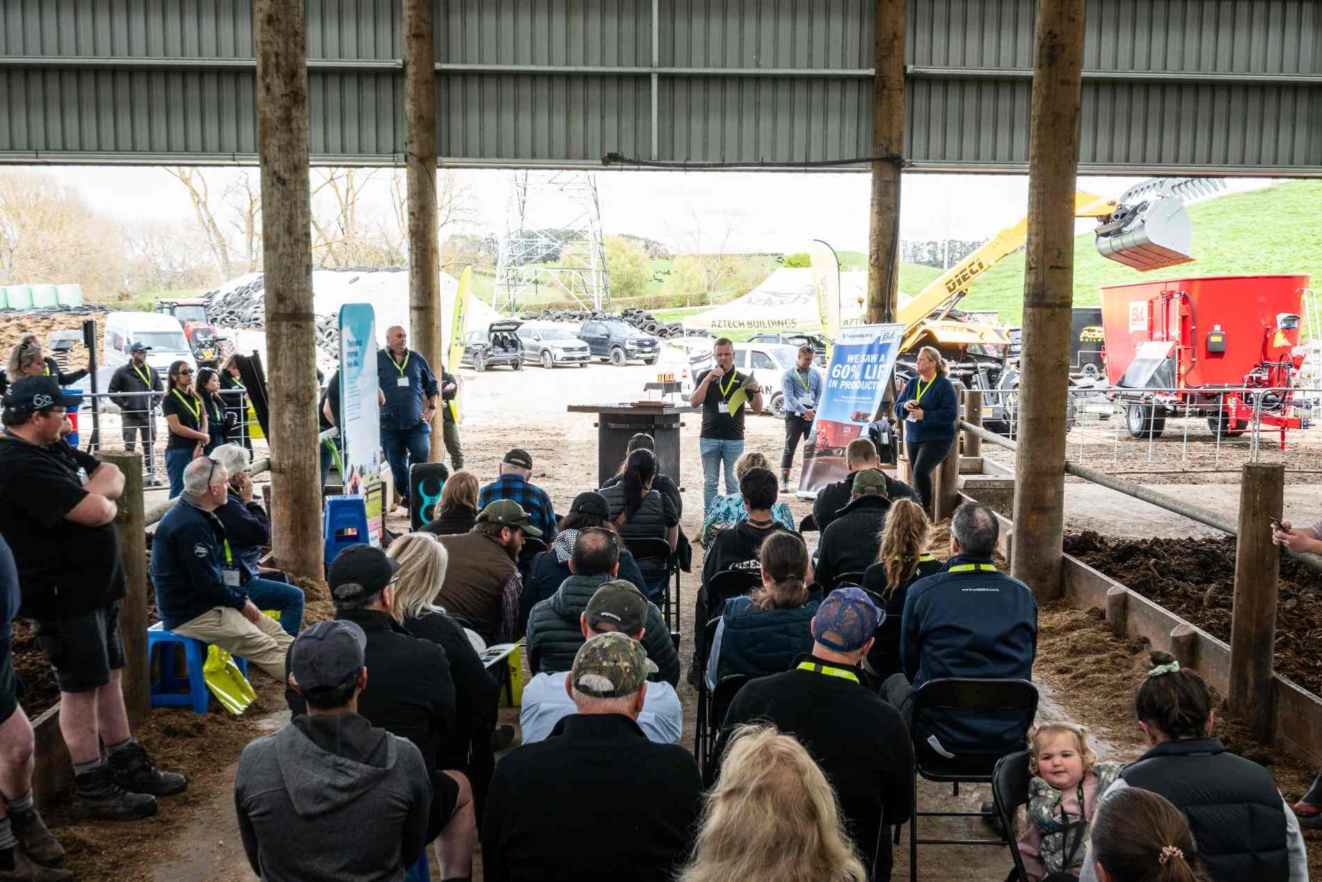 Aztech Waikato Composting Barn Roadshow