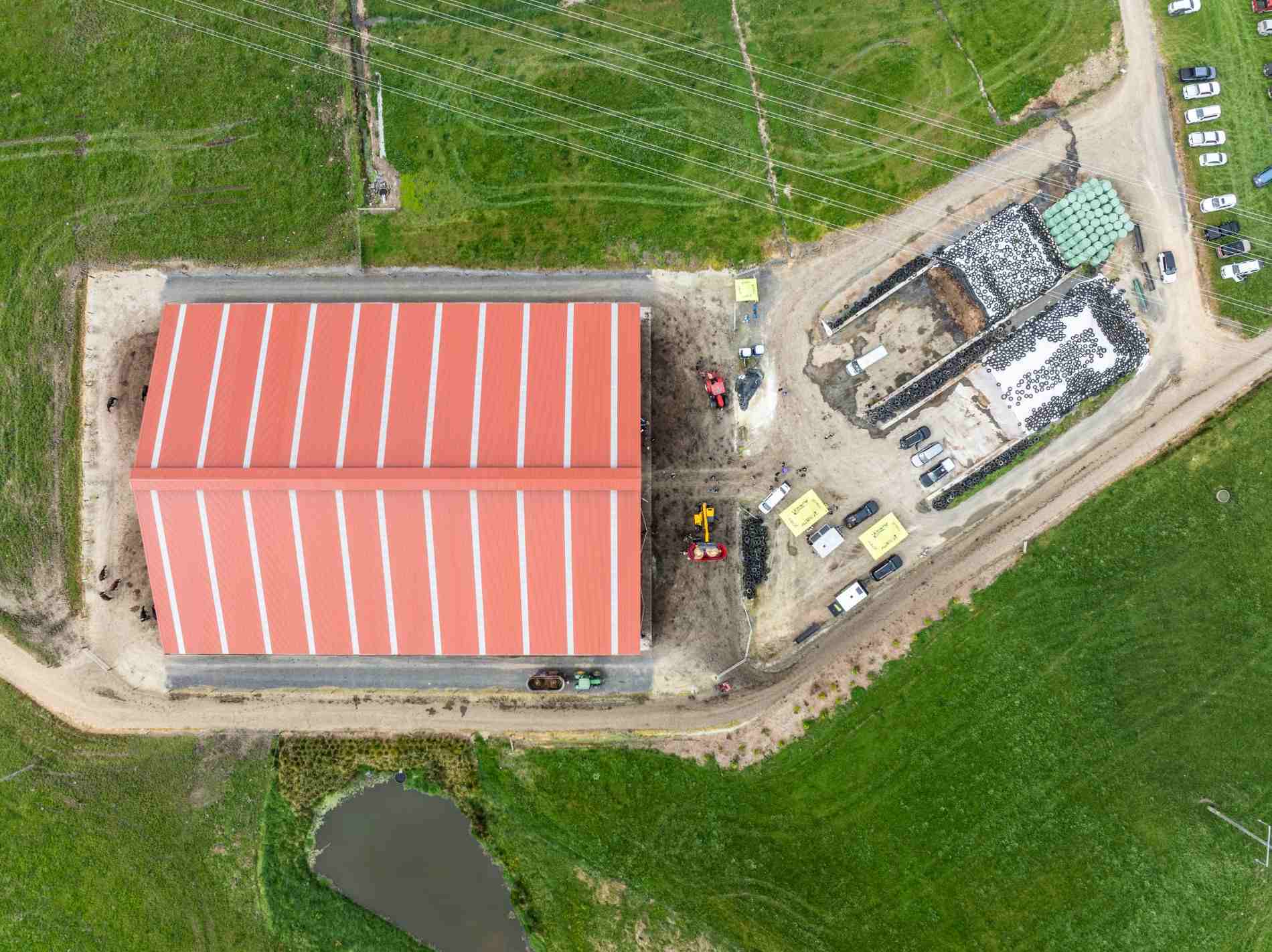 Vos Farms aerial view