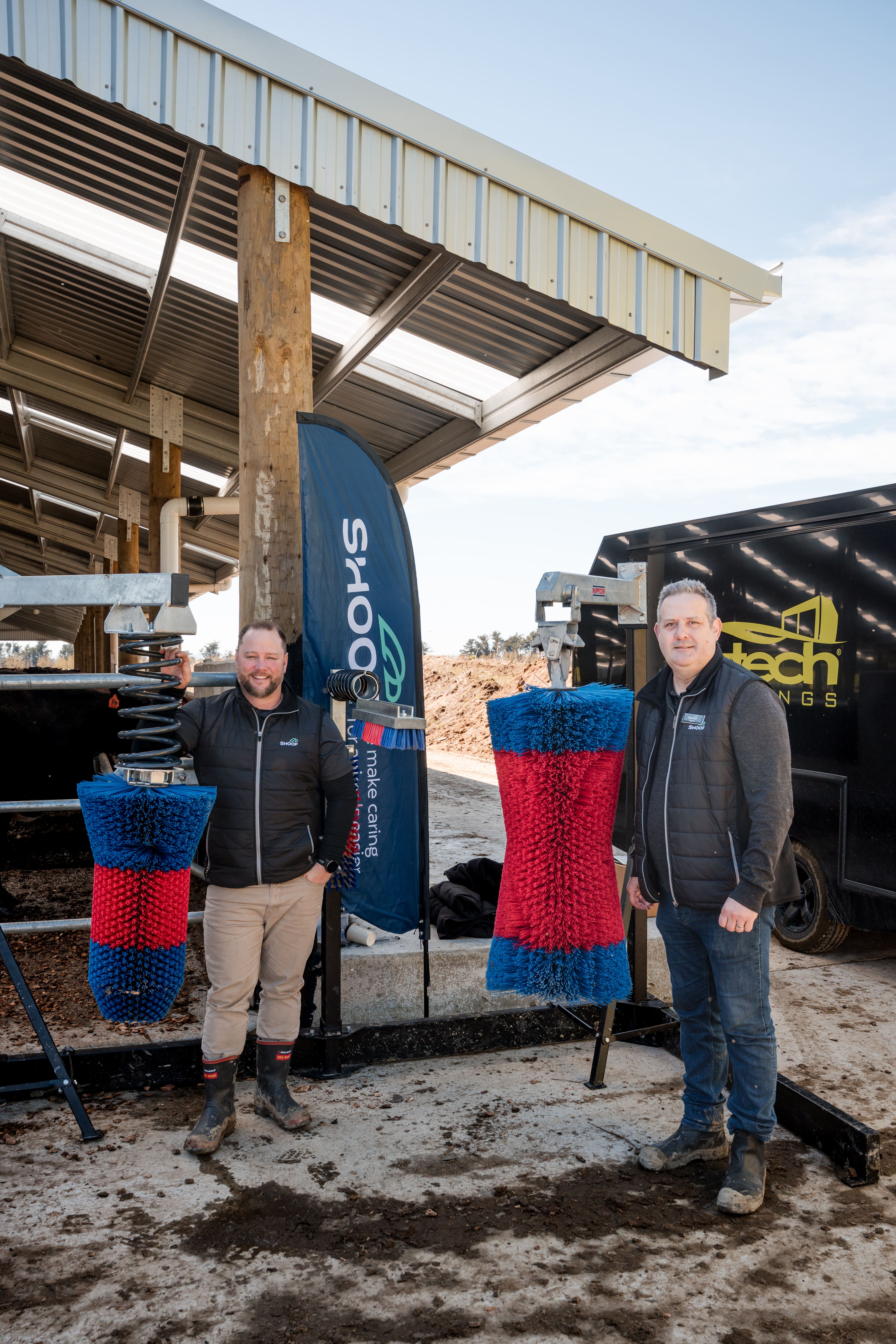 Shoof at the Invercargill Composting Barn Roadshow