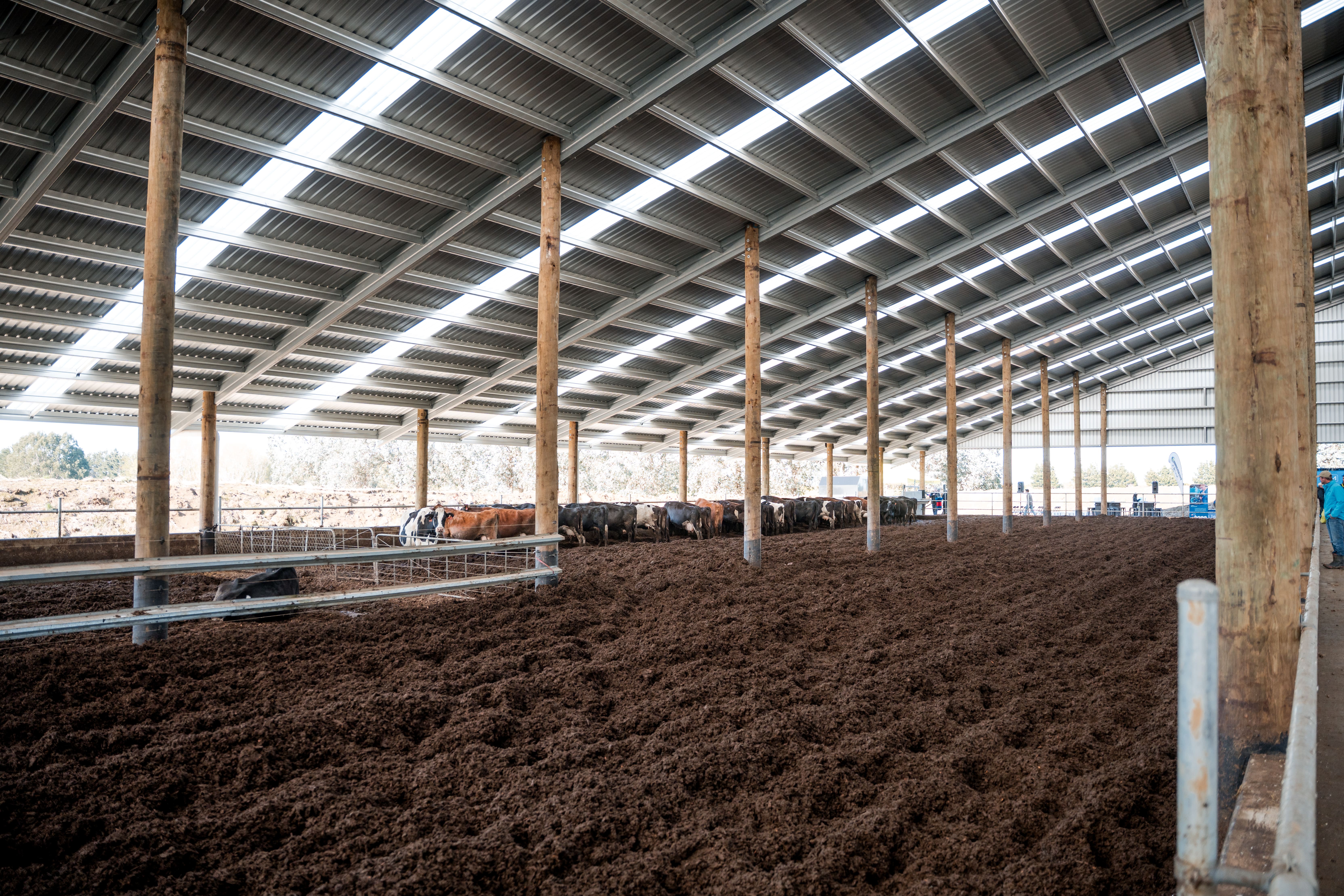 Carl North composting barn